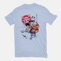 Straw Hat Captain-womens fitted tee-DrMonekers