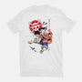 Straw Hat Captain-womens fitted tee-DrMonekers