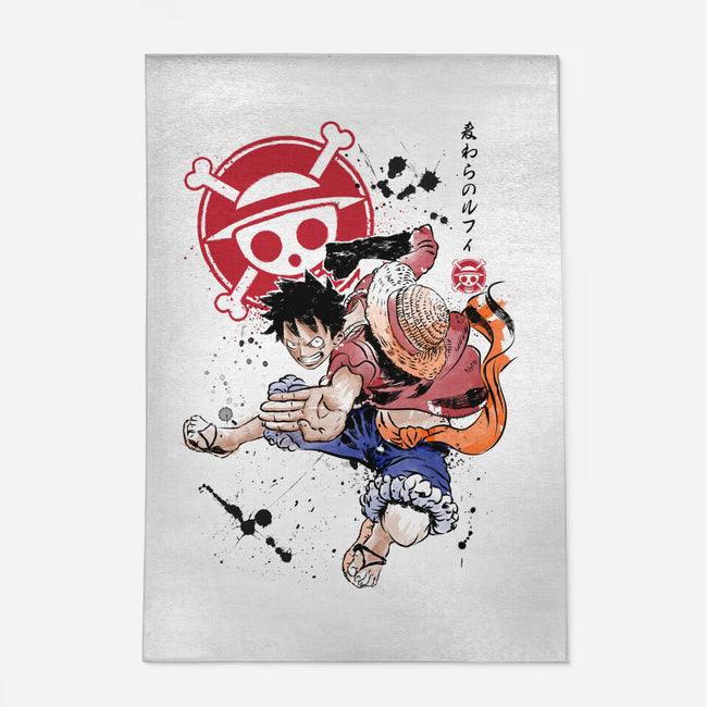 Straw Hat Captain-none outdoor rug-DrMonekers