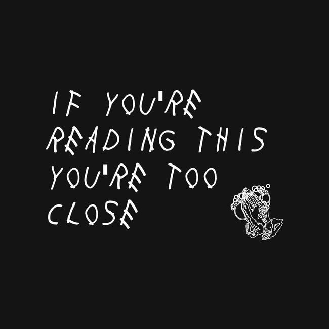 Too Close-none removable cover w insert throw pillow-TeeFury