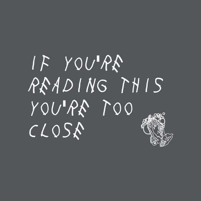 Too Close-none removable cover w insert throw pillow-TeeFury