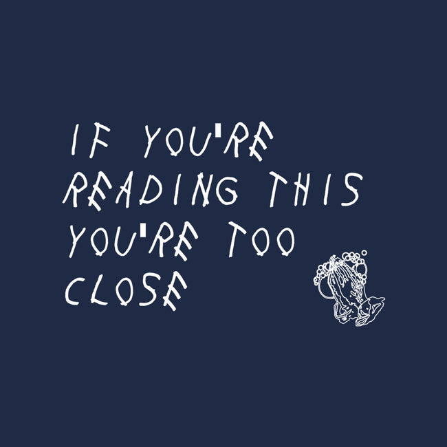 Too Close-none polyester shower curtain-TeeFury