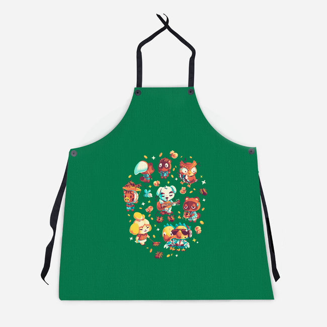 Tarantula Island-unisex kitchen apron-Geekydog