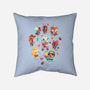 Tarantula Island-none removable cover w insert throw pillow-Geekydog