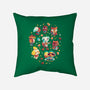 Tarantula Island-none removable cover w insert throw pillow-Geekydog