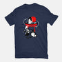 Japanese Creatures-womens fitted tee-leo_queval