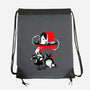Japanese Creatures-none drawstring bag-leo_queval
