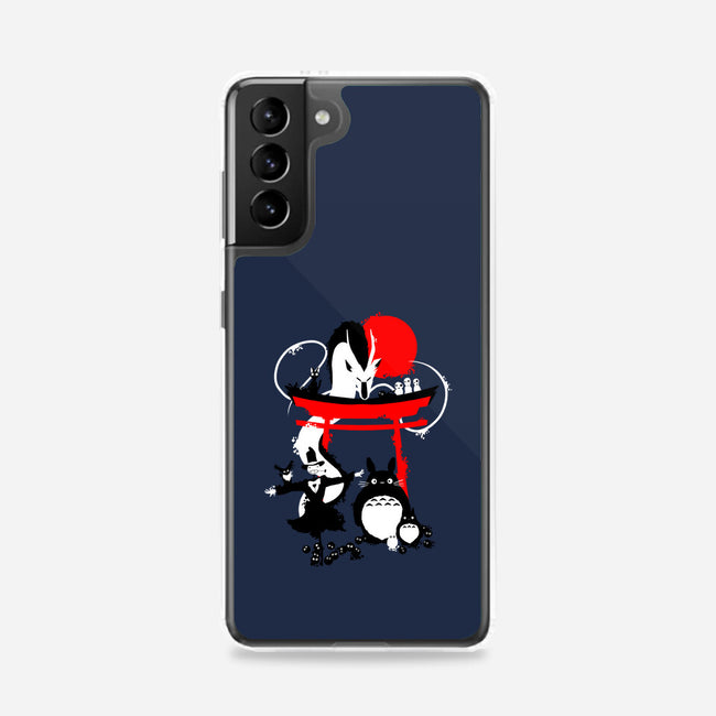 Japanese Creatures-samsung snap phone case-leo_queval