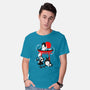 Japanese Creatures-mens basic tee-leo_queval