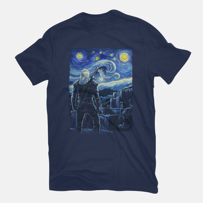 Starry Kaer Morhen-unisex basic tee-daobiwan
