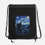 Starry Kaer Morhen-none drawstring bag-daobiwan