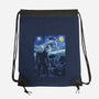 Starry Kaer Morhen-none drawstring bag-daobiwan