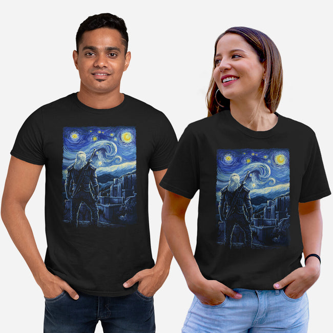 Starry Kaer Morhen-unisex basic tee-daobiwan