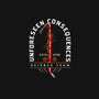 Unforseen Consequences-womens v-neck tee-rocketman_art