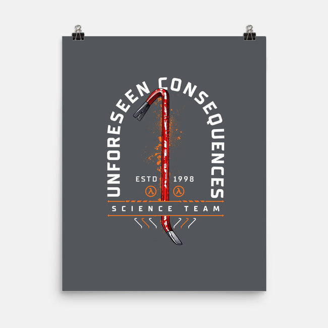 Unforseen Consequences-none matte poster-rocketman_art