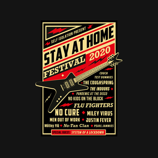 Quarantine Festival-none removable cover w insert throw pillow-sheepmerch