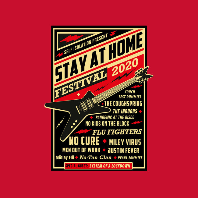Quarantine Festival-none non-removable cover w insert throw pillow-sheepmerch