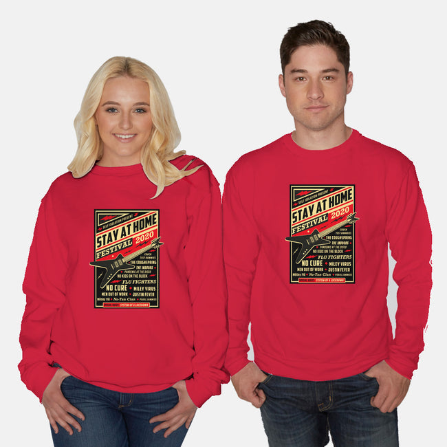 Quarantine Festival-unisex crew neck sweatshirt-sheepmerch