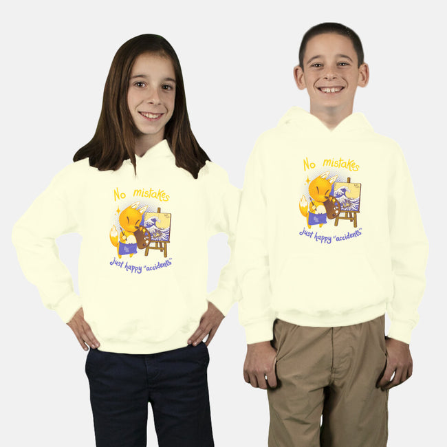 Happy Accidents-youth pullover sweatshirt-theteenosaur
