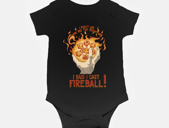 Cast Fireball