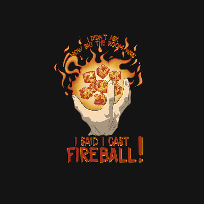 Cast Fireball-mens basic tee-glassstaff