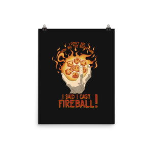 Cast Fireball