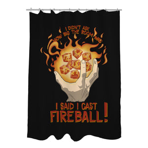 Cast Fireball
