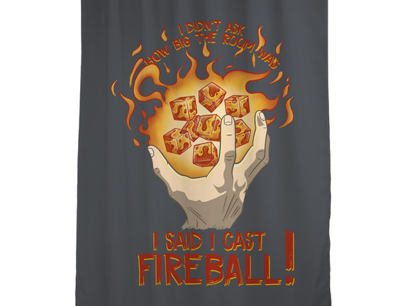 Cast Fireball