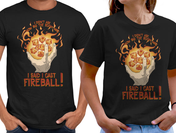 Cast Fireball