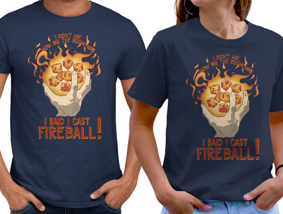 Cast Fireball