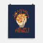 Cast Fireball-none matte poster-glassstaff