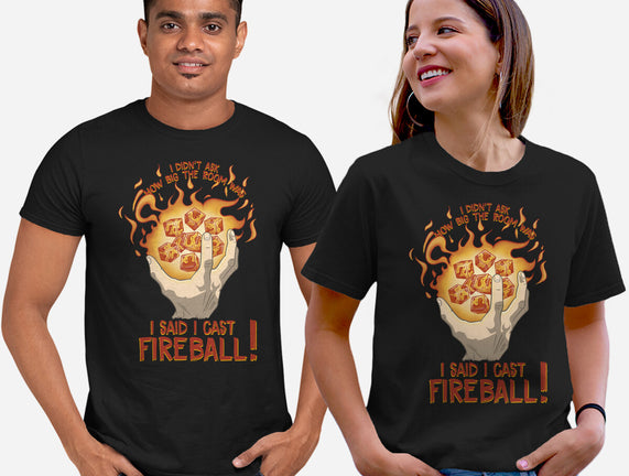 Cast Fireball
