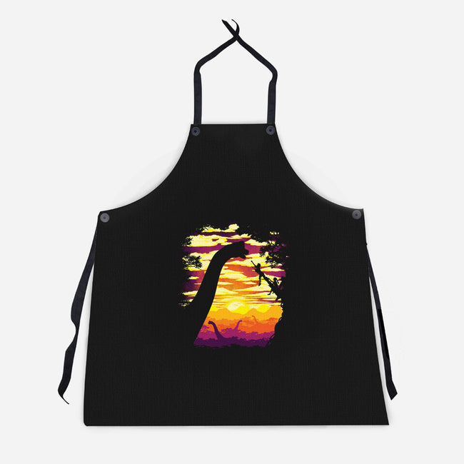 Night Tree-unisex kitchen apron-dalethesk8er