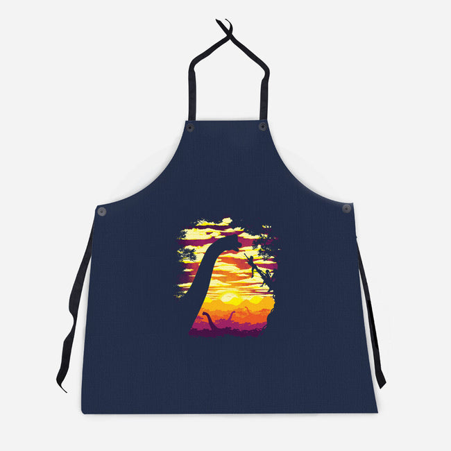 Night Tree-unisex kitchen apron-dalethesk8er