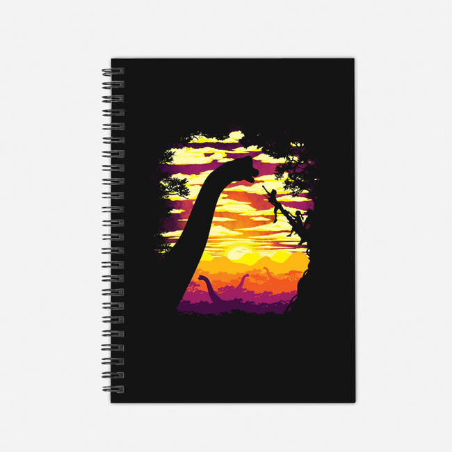 Night Tree-none dot grid notebook-dalethesk8er