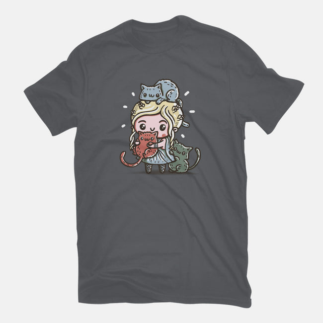 Mother of Cats-unisex crew neck sweatshirt-Wenceslao A Romero