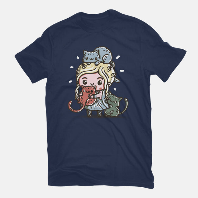 Mother of Cats-unisex basic tee-Wenceslao A Romero