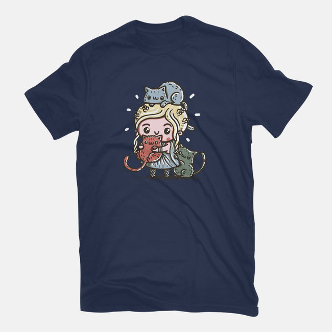 Mother of Cats-mens long sleeved tee-Wenceslao A Romero
