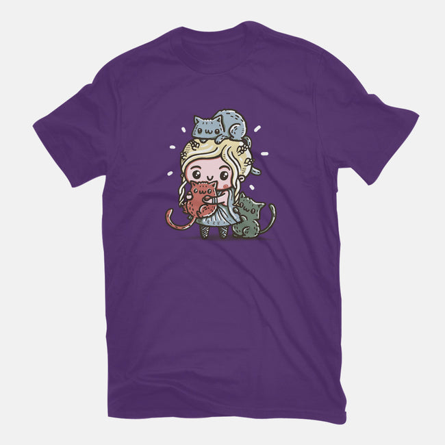 Mother of Cats-mens long sleeved tee-Wenceslao A Romero