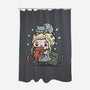 Mother of Cats-none polyester shower curtain-Wenceslao A Romero