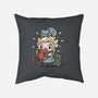 Mother of Cats-none removable cover w insert throw pillow-Wenceslao A Romero