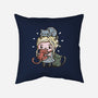 Mother of Cats-none removable cover w insert throw pillow-Wenceslao A Romero