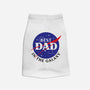 Best Dad in the Galaxy-dog basic pet tank-cre8tvt