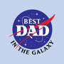 Best Dad in the Galaxy-none polyester shower curtain-cre8tvt