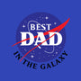 Best Dad in the Galaxy-none polyester shower curtain-cre8tvt