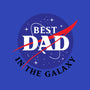 Best Dad in the Galaxy-none glossy sticker-cre8tvt