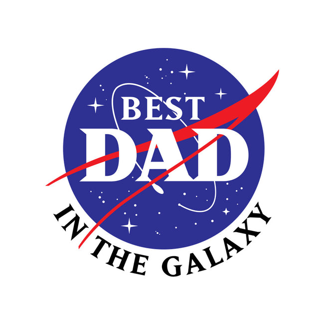 Best Dad in the Galaxy-womens v-neck tee-cre8tvt