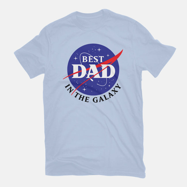 Best Dad in the Galaxy-unisex basic tee-cre8tvt