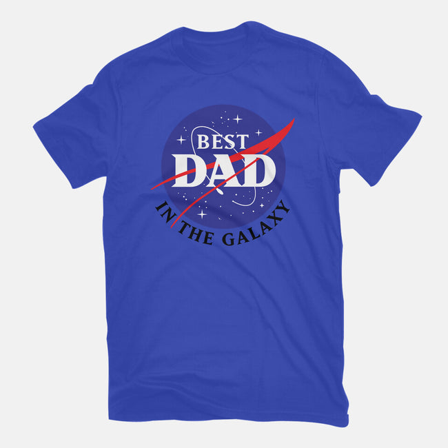 Best Dad in the Galaxy-unisex basic tee-cre8tvt