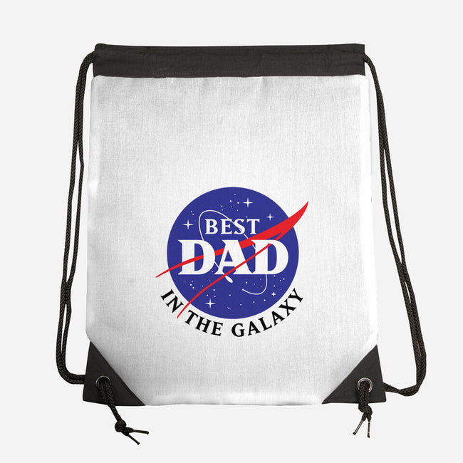 Best Dad in the Galaxy-none drawstring bag-cre8tvt